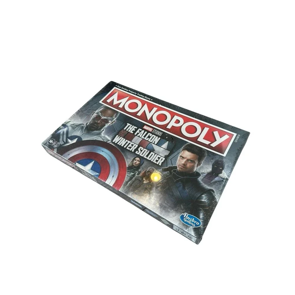Monopoly Marvel The Falcon and the Winter Soldier Board Game New Sealed F5851